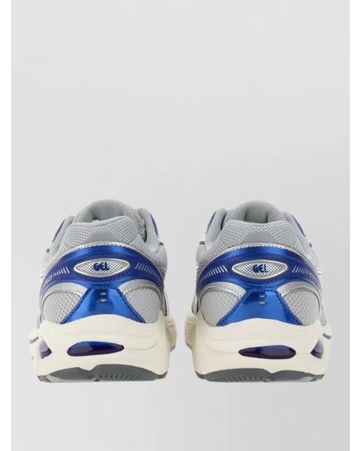 Asics Blue Gt 2160 Mesh Upper Rubber Sole Sneakers