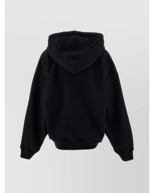 Off-White c/o Virgil Abloh Black Cotton Hoodie