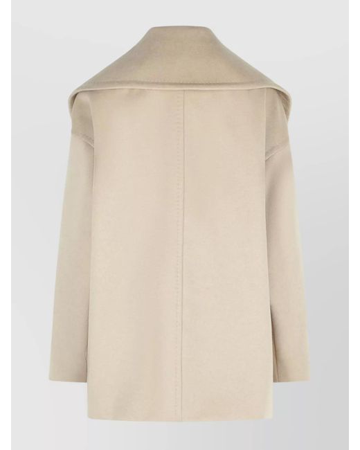 Max Mara Natural Cashmere Fitted Jacket