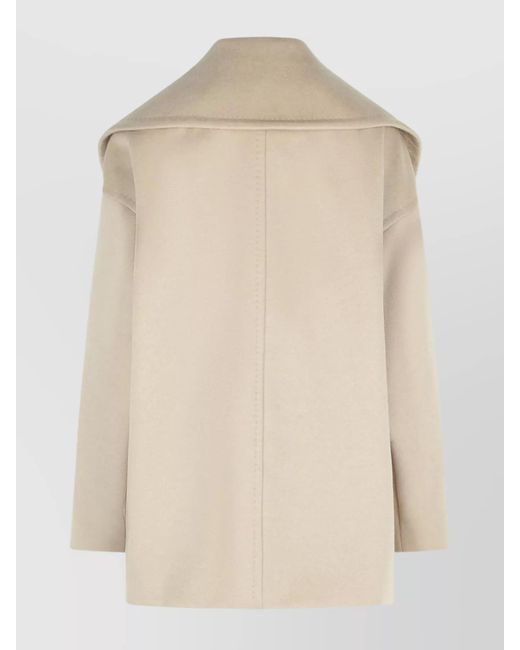 Max Mara Natural Cashmere Fitted Jacket