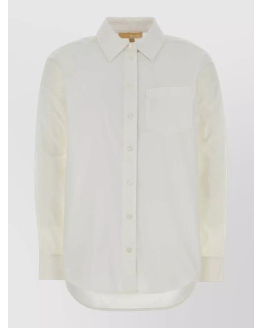Michael Kors White Cotton Shirt