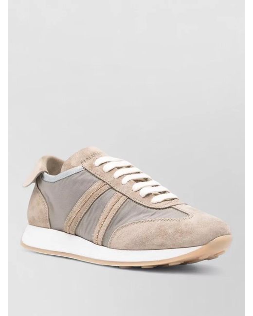 Fabiana Filippi Natural Low-Top Sneakers