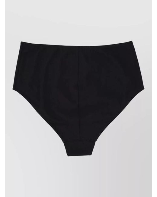 Elisabetta Franchi Black Bikini Briefs