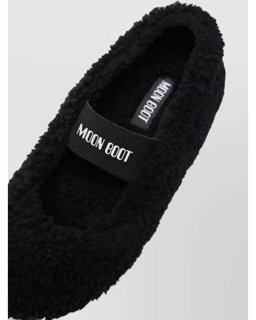Moon Boot Multicolor Soft Shearling Flat Ballerina Shoes