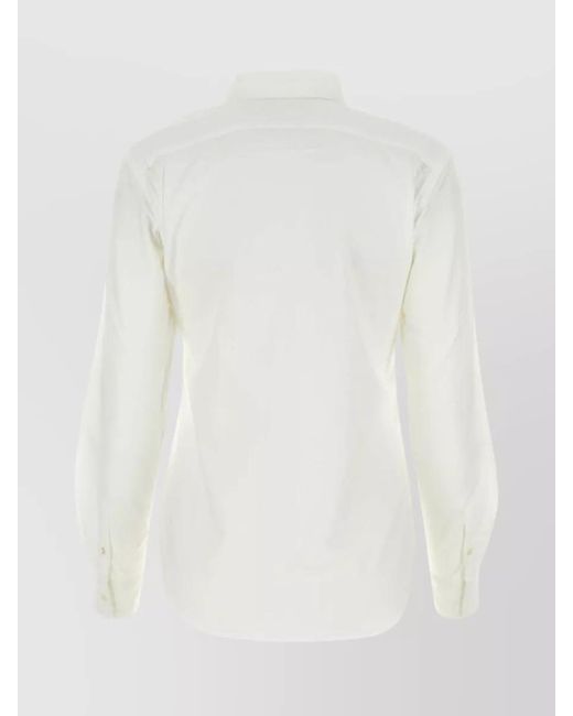 Polo Ralph Lauren White Cotton Oxford Shirt