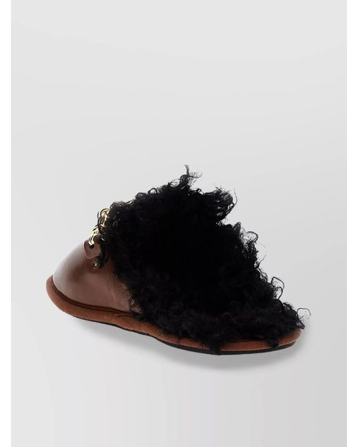 Stella McCartney Brown Backless Ryder Slippers