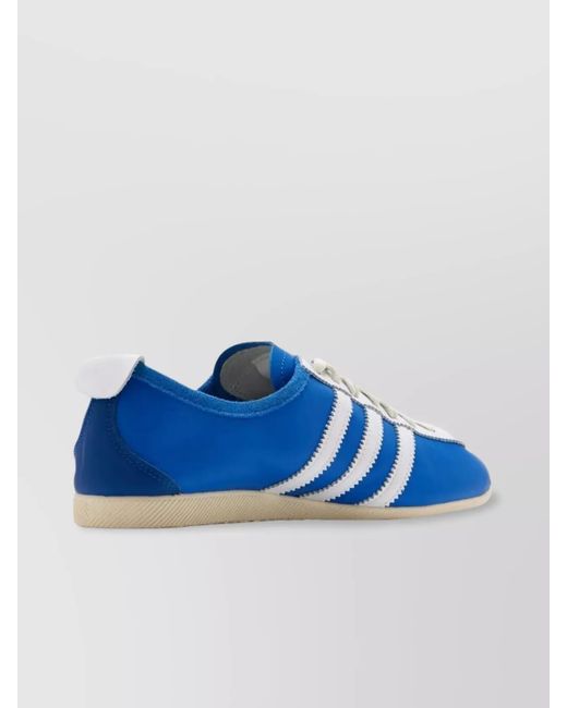 Adidas Blue Suede Leather Low-Top Sneakers