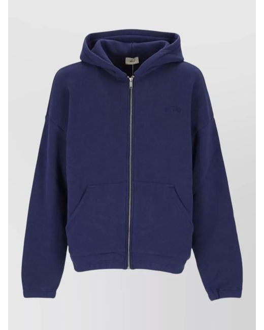 Autry Blue Crewneck Jacket