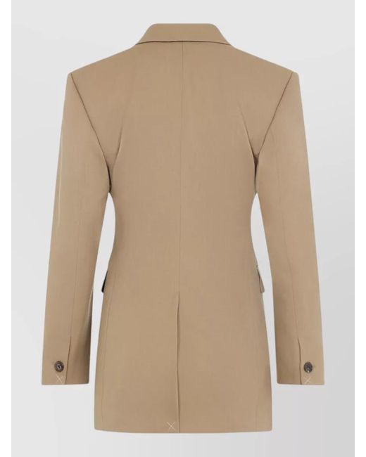 Céline Natural Wool Single-Breasted Regular-Fit Jacket