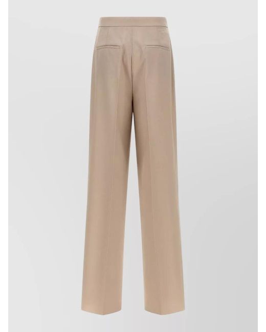 Max Mara Natural Tailored Trousers