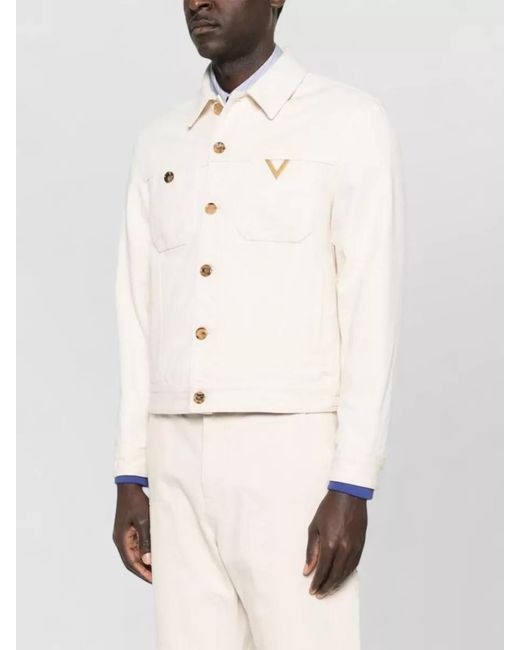 Valentino Garavani Natural Shirt Jacket for men