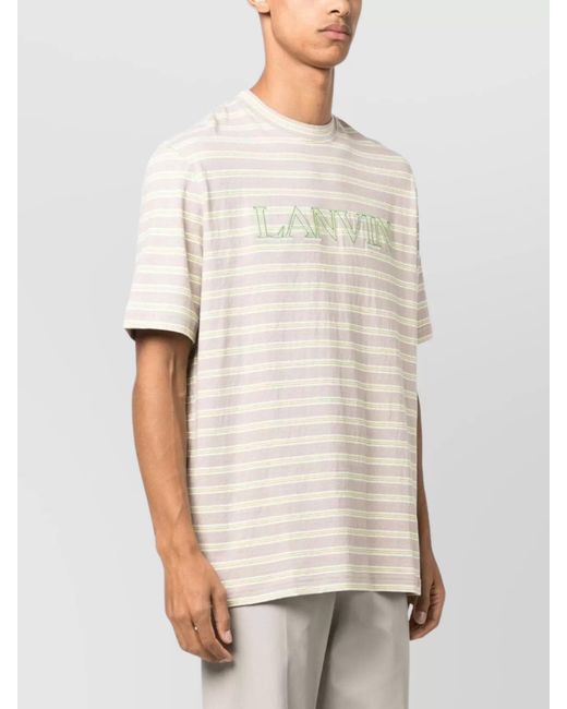 Lanvin Natural T-Shirt for men