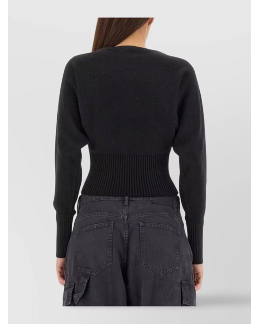 Moschino Black Wool Jumper