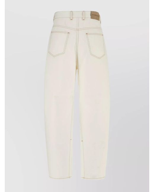 Givenchy Natural Denim Wide-Leg Jeans for men