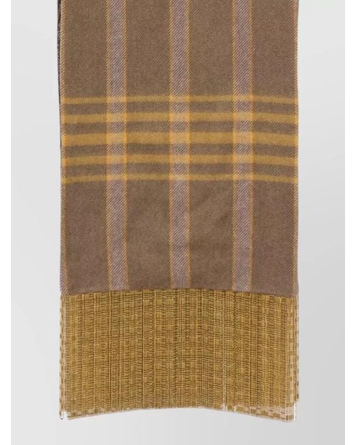Etro Natural Wool Scarf