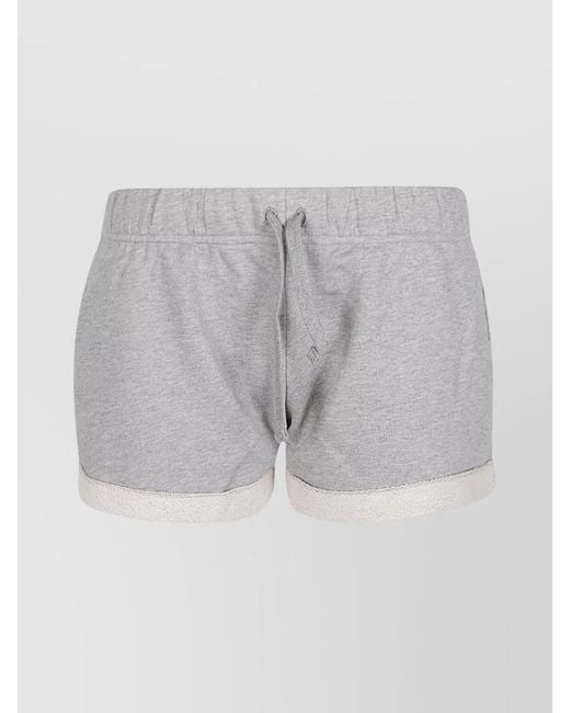 IRO Gray Organic Cotton Shorts