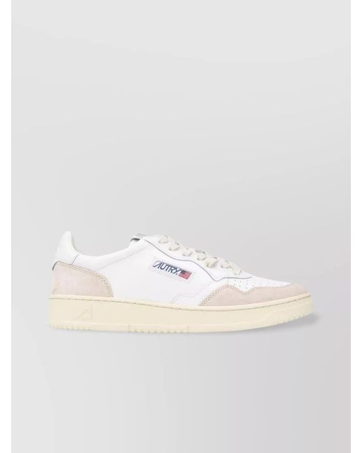 Autry Multicolor Leather Low-Top Sneakers for men