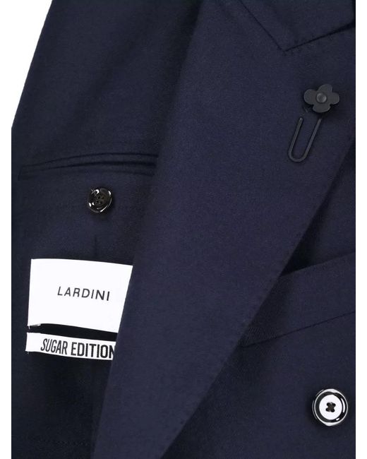 Lardini Blue Blazer for men