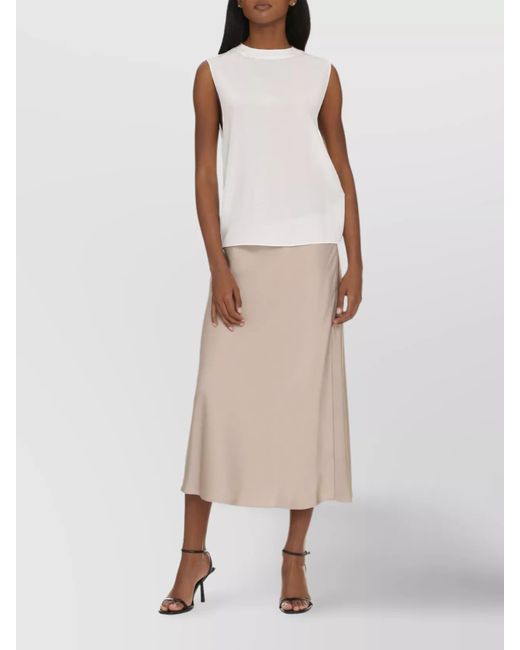 Saint Laurent Natural Silk Blouse