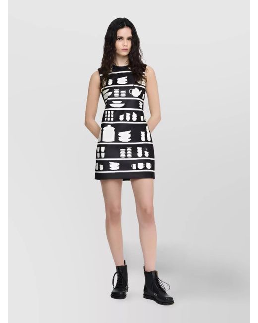 J.W. Anderson Black Mini Shift Dress