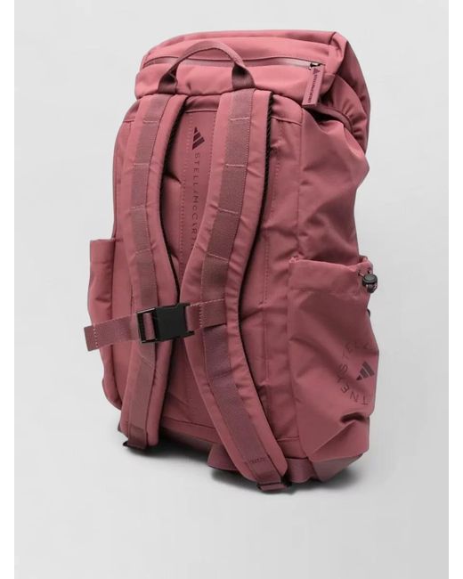 Adidas By Stella McCartney Red Logo Backpack