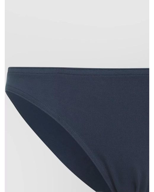Eres Blue Low-Rise High-Cut Bikini Bottoms