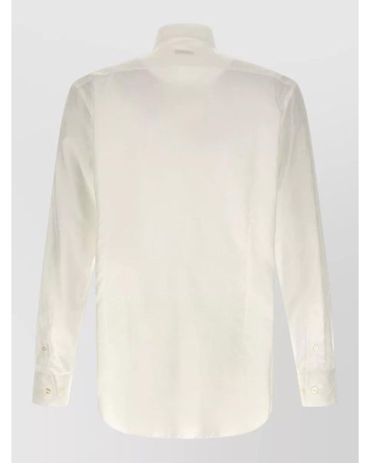 Etro Natural Paisley Cotton Shirt for men