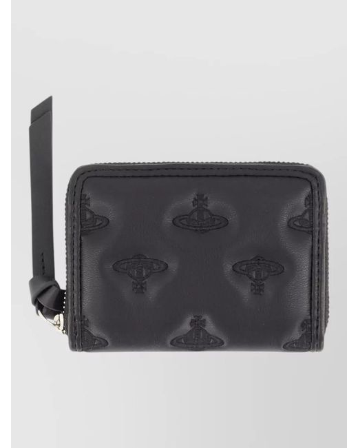 Vivienne Westwood Black Synthetic Coin Card Holder