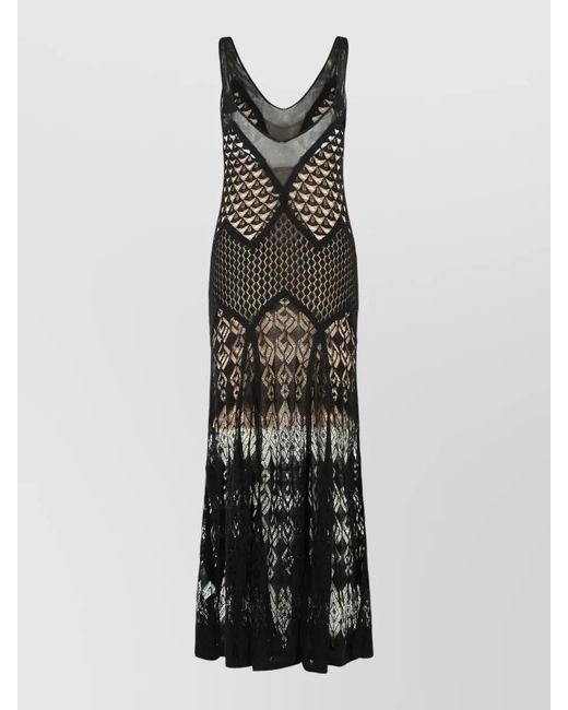 Blumarine White Maxi Dress
