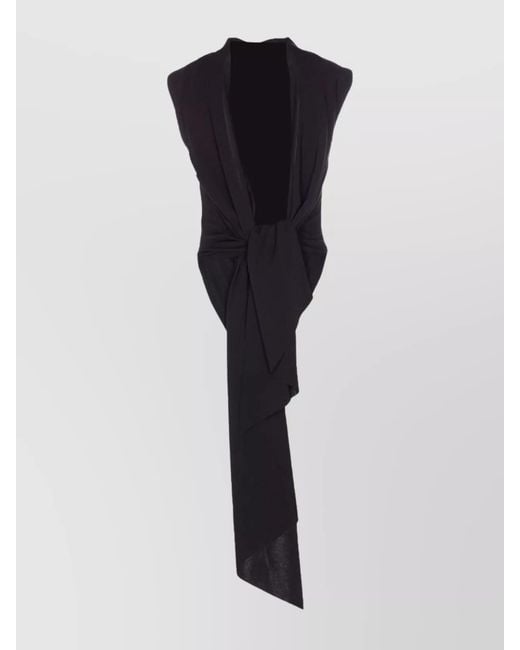 Jean Paul Gaultier Blue Sleeveless Bodysuit