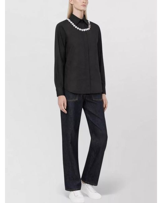 Moschino Black Printed Shirt