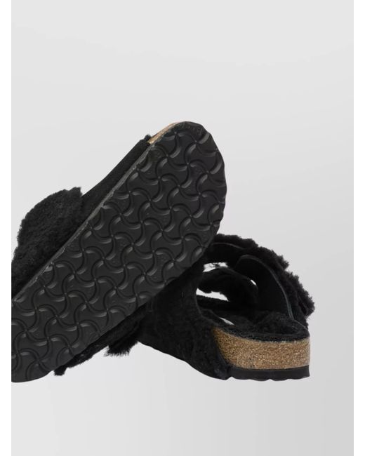 Birkenstock Black Leather Sandals