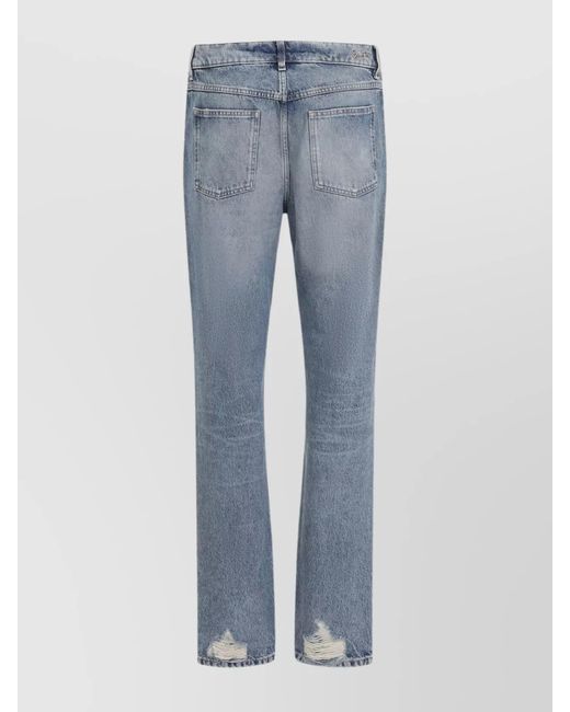 Givenchy Blue Denim Straight-Leg Jeans for men