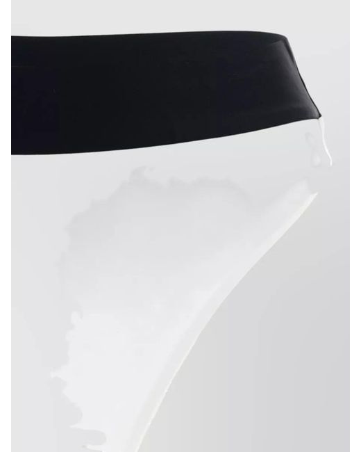 Goldbergh Black Oceane High Waist Bikini Briefs Active