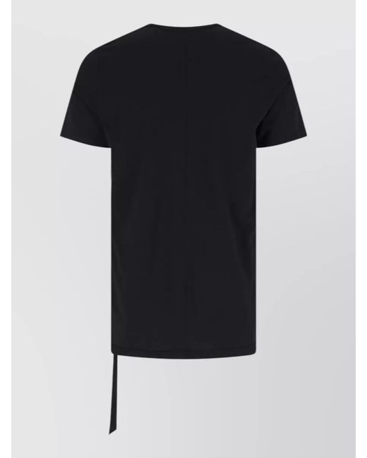 Rick Owens Black Short-Sleeve T-Shirt for men
