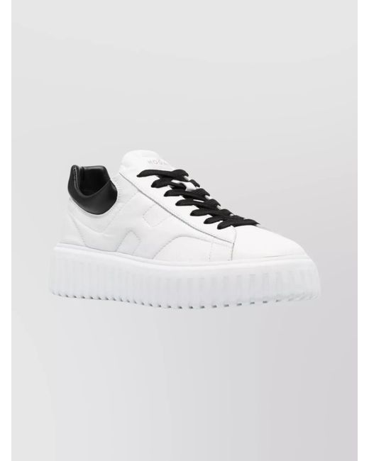 Hogan Metallic Low-Top Sneakers