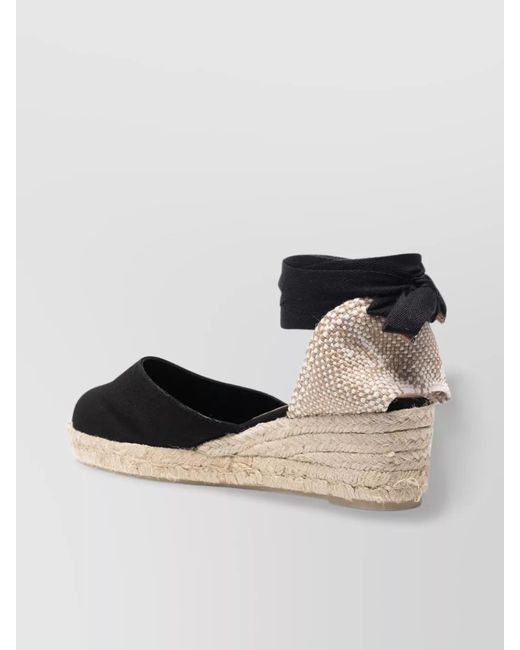 Castaner Multicolor Raffia Wedge Espadrilles