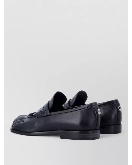 Coperni Blue Leather Five-Toe Lace-Up Shoes