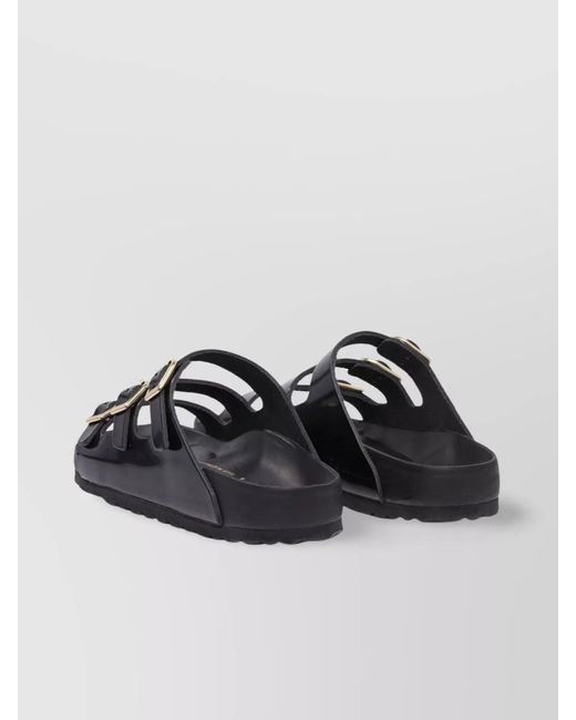 Birkenstock Multicolor Leather Flat Sandals