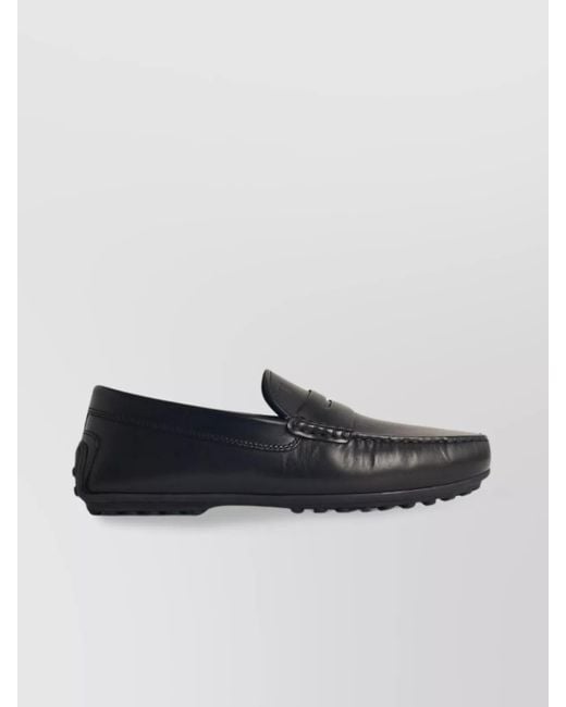 Tod's Multicolor Penny Strap Round Toe Loafers for men
