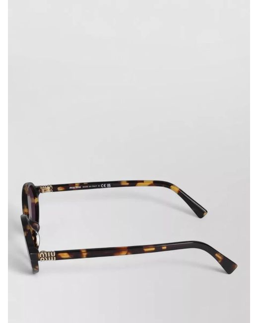 Miu Miu Purple Sunglasses Model 0Mu 04Zs Vau50D Oval