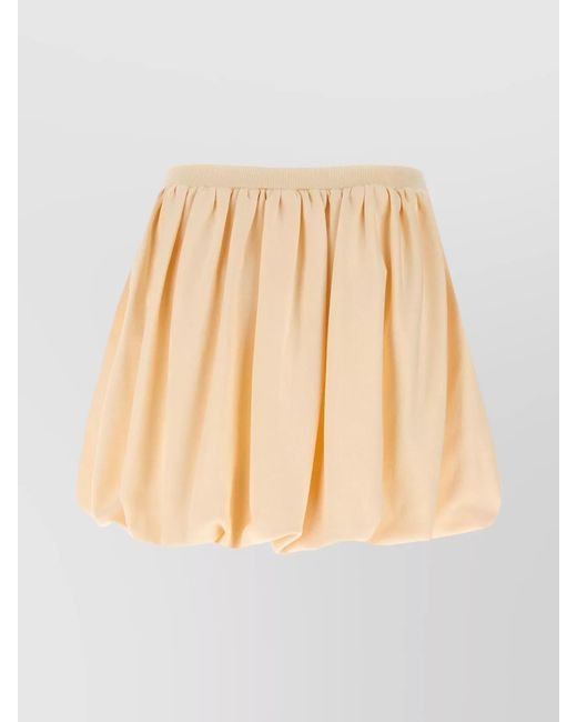 Marni Natural Cotton Balloon Skirt