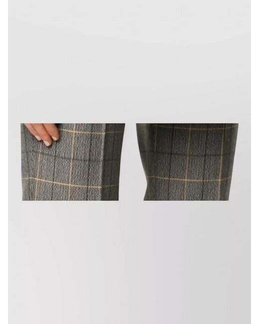 Herno Blue Gc0262D000 294 Mandarin Collar Coat