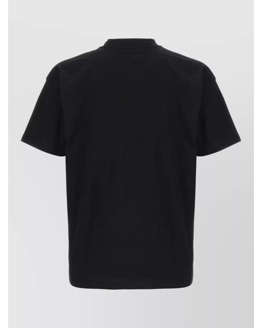 Carhartt Black Shattered Logo Crew Neck Graphic T Shirt for men