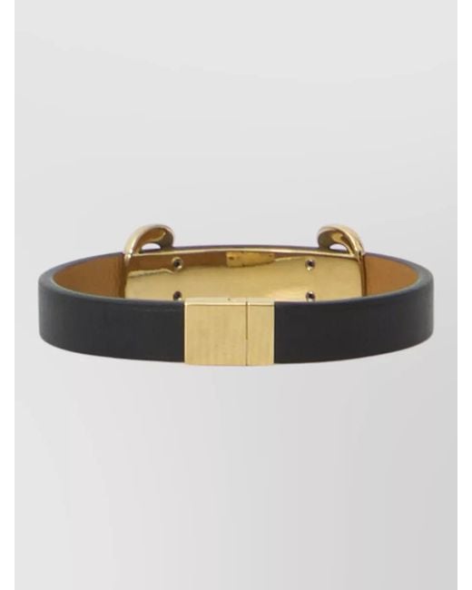 Gucci Multicolor Leather Bracelet Horsebit Detail Design