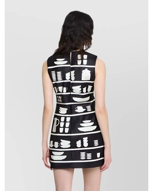 J.W. Anderson Black Mini Shift Dress
