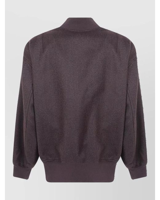 DR. HOPE Purple Oversized Maxi Coat