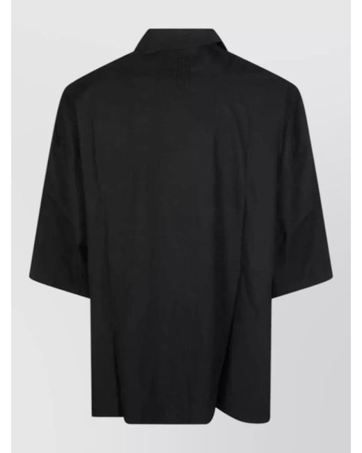 Rick Owens Black Magnum Tommy Shirt for men
