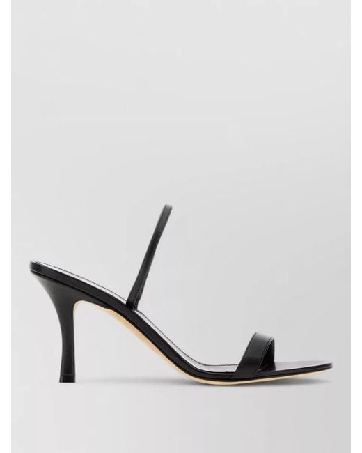 The Row Multicolor Ella Leather Mules Open Toe Stiletto