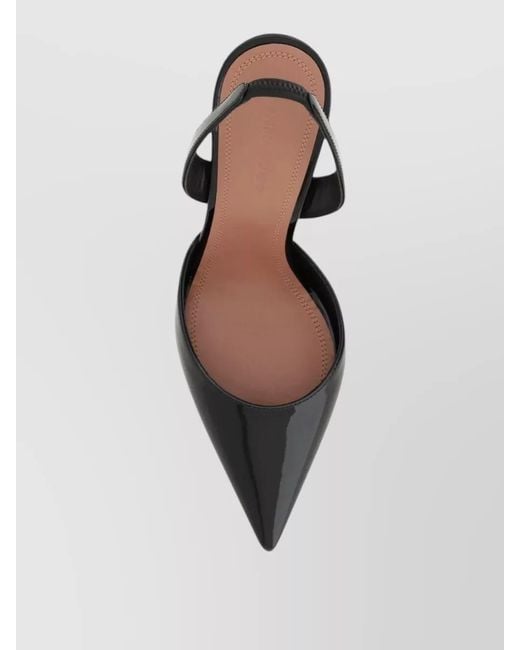 AMINA MUADDI Multicolor Holli Patent Leather Slingback Pumps